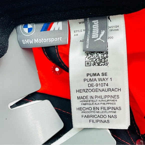 M Motorsport NWT Sports Hat by PUMA, OS - Picture 8 of 9